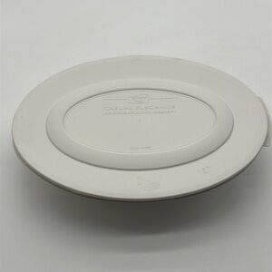CORNING WARE CASUAL ELEGANCE L-32 WHITE COVERED 2 Qt SERVING DISH With lid
